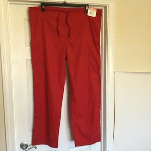 UA Size Medium Red Scrub Pants NEW